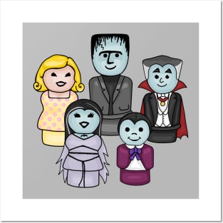 Cute and Spooky Little Family Posters and Art